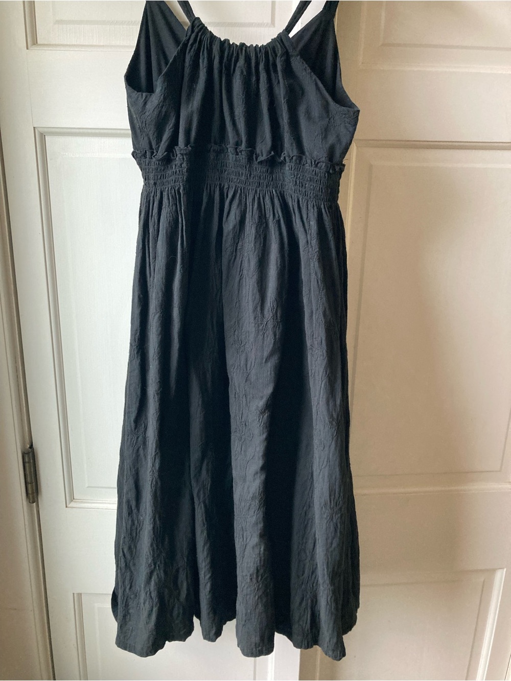 Merona Black Sleeveless Spaghetti-Strap Midi Dress - Picture 4 of 6